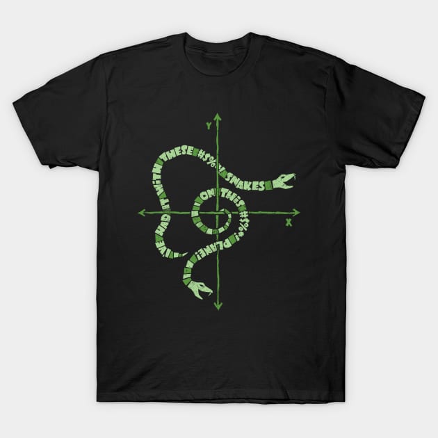 Snakes on a Plane T-Shirt by kg07_shirts